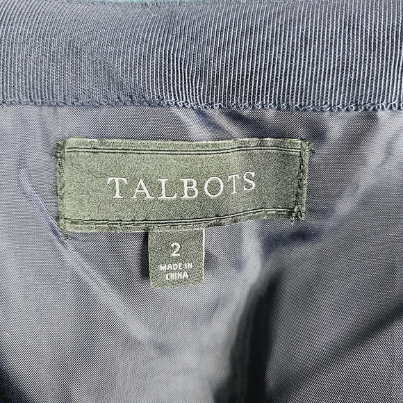 Talbots Dachshund Green Wool Blend Pencil Skirt - Picture 7 of 9